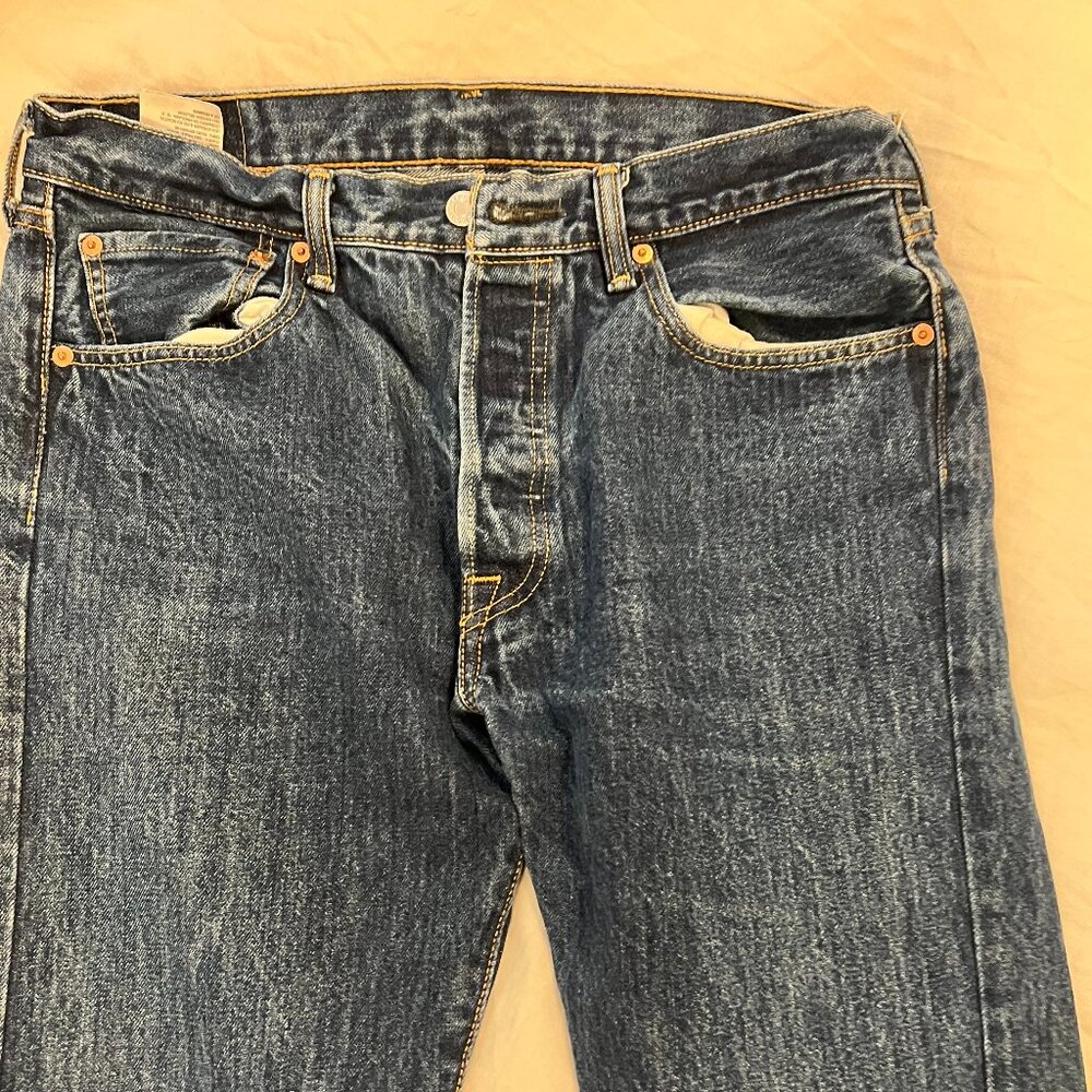Levi’s 501 Original Jeans – Classic Blue | W33 L32